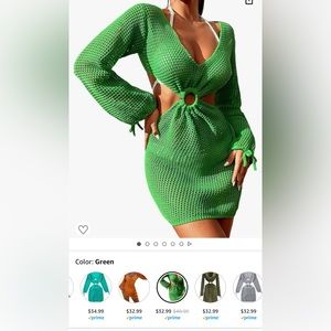 Amazon crochet cover up